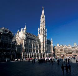 Historic building in Brussels, Belgium