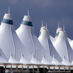 Image of roof for Denver International Airport terminal