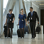 United flight attendants