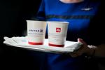 Cups of illy premium coffee