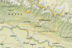 Map of Nepal's earthquake damage.